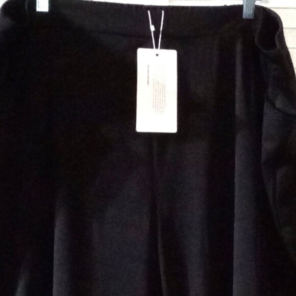 NWT-Comfortable Black High Waist Slacks -Size 26 - Picture 2 of 6